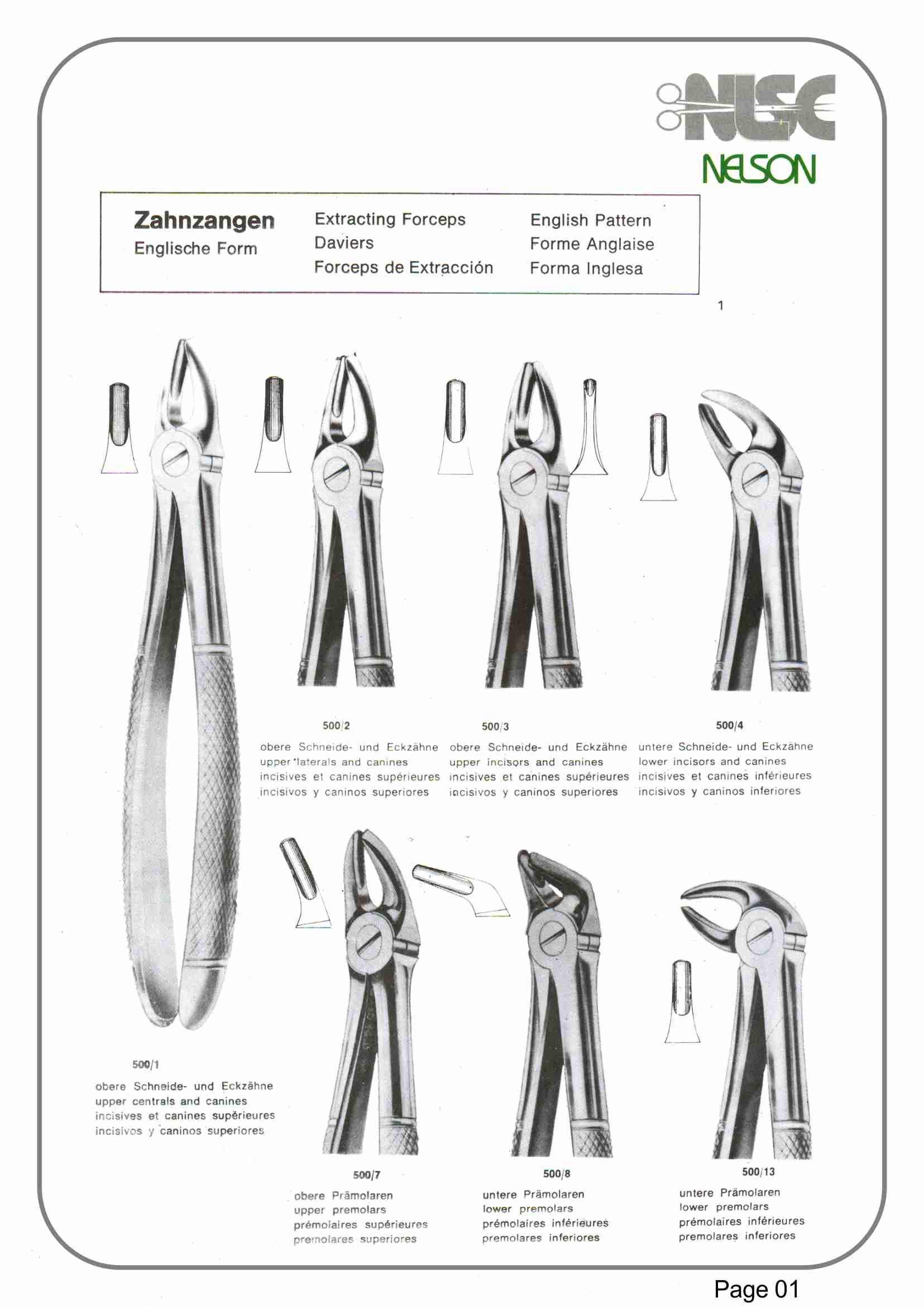 Extracting Forceps 